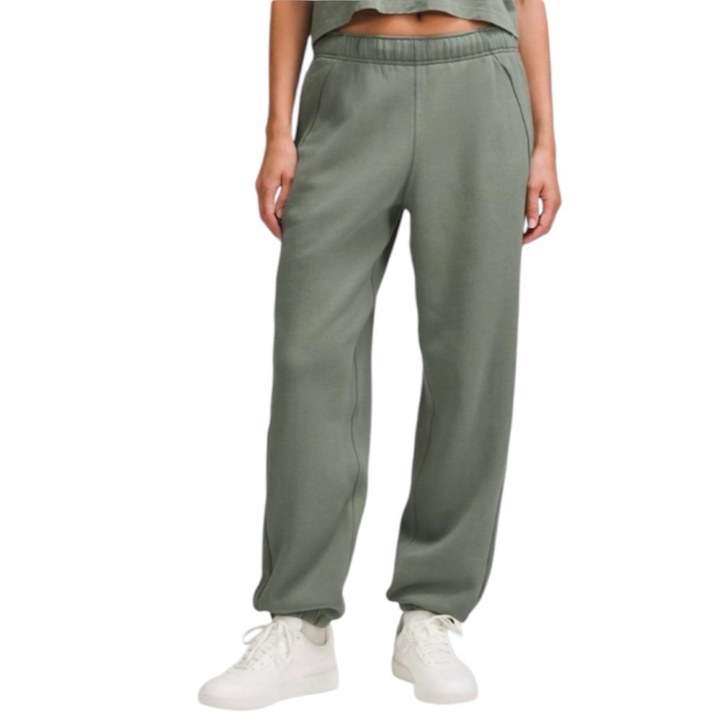 Lululemon Mid Rise Oversized-Fit Jogger Regular Xxs Green Nwt